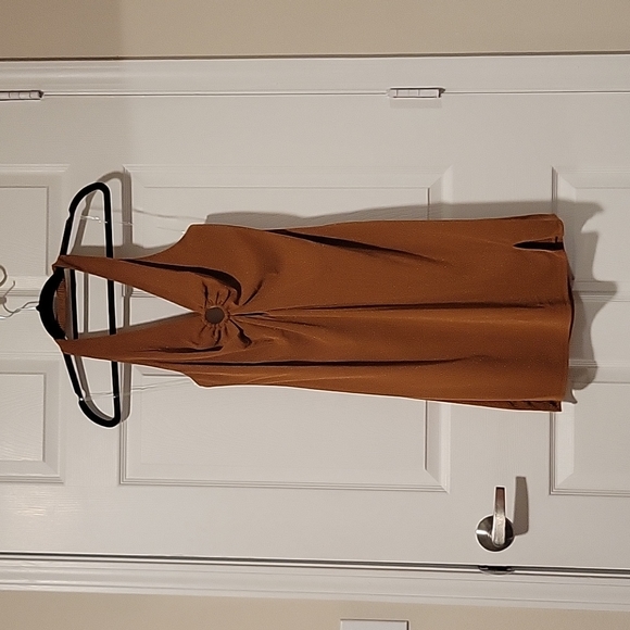 Wild Fable Shimmery Cut Out Halter Dress - Picture 4 of 5